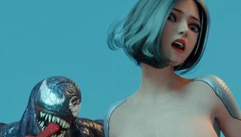 H漫动漫Amusteven女超人蒂法惊奇队长合集7V3.3G，漫威系列大制作