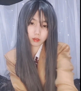 斗鱼韵韵绝版麻衣COS1V101MB清纯反差